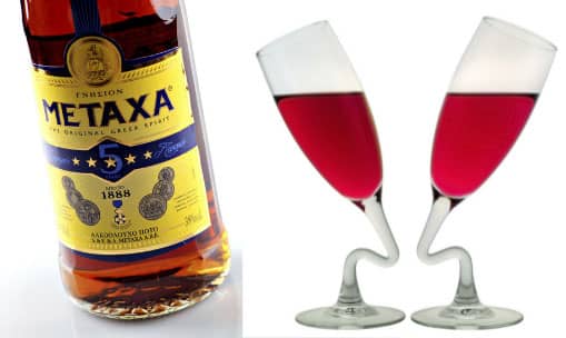 What is Metaxa Brandy Made from