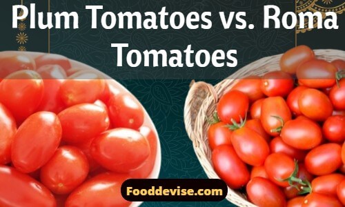 Plum Tomatoes vs. Roma Tomatoes